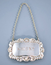 VINTAGE SILVER PLATE WHISKY