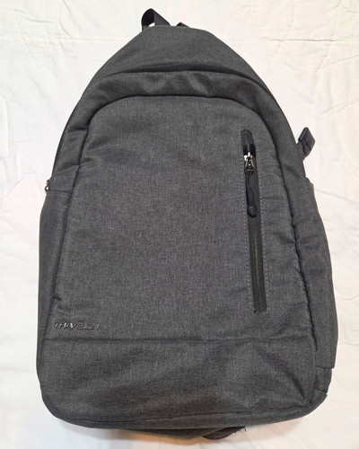 Travelon gray sling backpack - travelon,