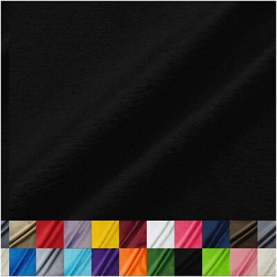 Black minky fabric - fabric, 58/60