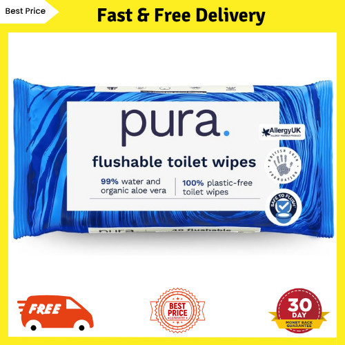 Pura flushable moist toilet - moist,