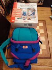 Vintage 1996 Boxed Tomy Front 'n' Back Snugli Baby Carrier 0-18 Months 0-14kg