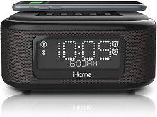 iHome iBTW23BE Bluetooth Stereo Speaker with Dual Alarm + Charging