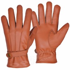 Leather gloves soft feel