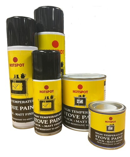 Stove and fireplace paint - and,