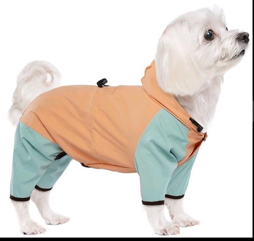 Small dog raincoat lightweight - small,