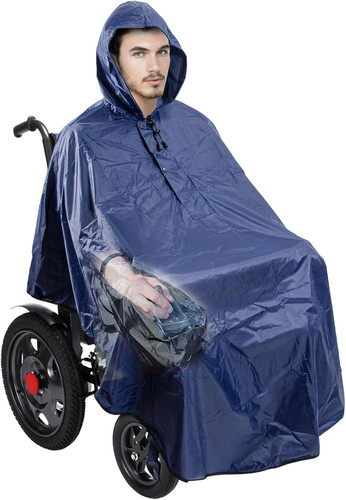 Waterproof wheelchair poncho - waterproof,