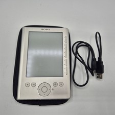 Sony PRS-300 Pocket Edition Digital E-Reader Silver Tested & Working