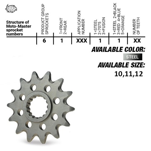 Front sprocket 2240 - 2240, 10