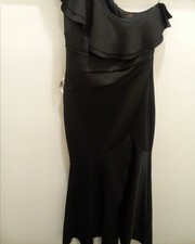 Lipsy One shoulder Black Dress