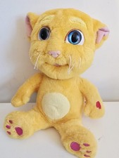 Talking Tom and Friends Interactive Ginger Cat Talking Toy With Battery