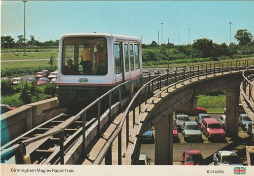 Railway postcard birmingham - postcard,