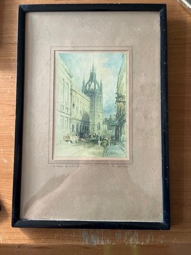 Vintage manning signed - signed, print