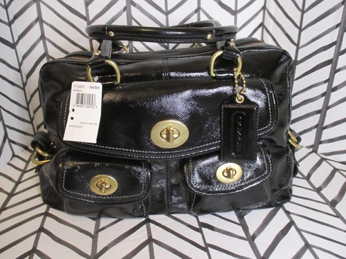 Coach vintage black patent - coach,