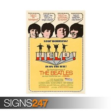 THE BEATLES poster help movie