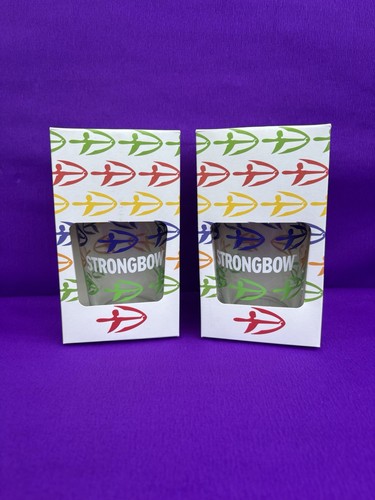 Strongbow pint glasses new - x2,