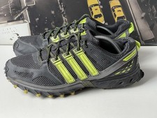 ADIDAS Kanadia TR4 Men’s Black/ Neon Green Walking Hiking Shoes UK 10