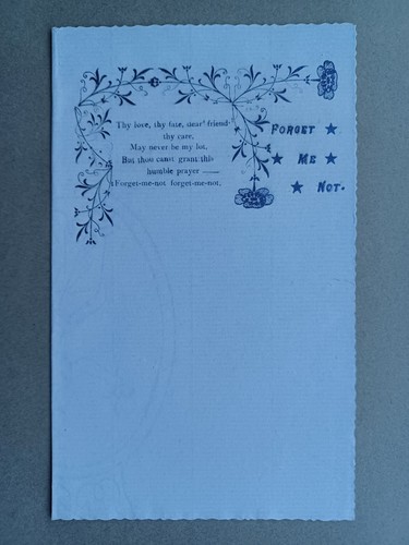 Sheet victorian notepaper - of,