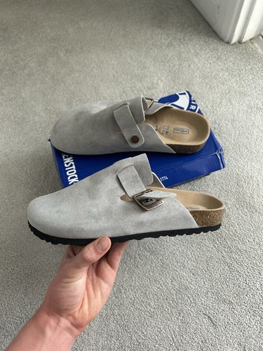 Birkenstock boston grey - birkenstock,