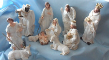Nativity set of 11 figures