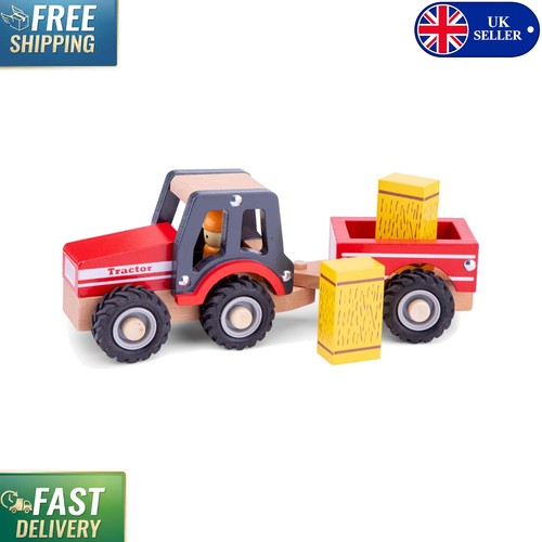 Compliant wooden tractor with - compliant,