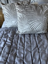 Silver Fern Velvet Cushions 45