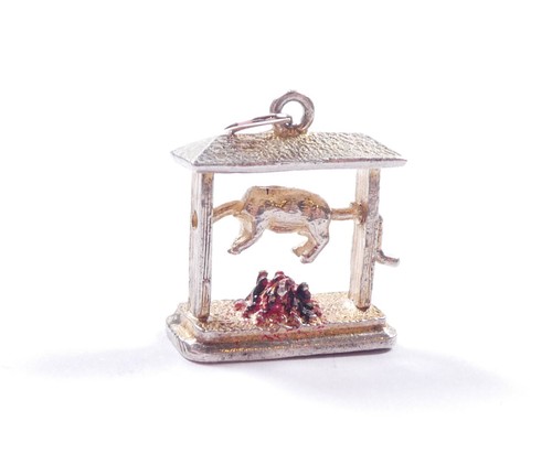 Rare vintage charm hog roast - vintage,