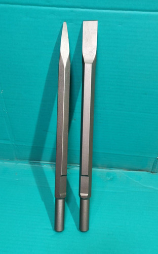 2pc breaker chisel set - 2pc, flat