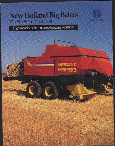 New holland bb940 and bb960 - and,