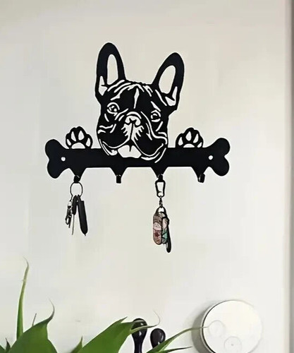 Bulldog key holder - bulldog,