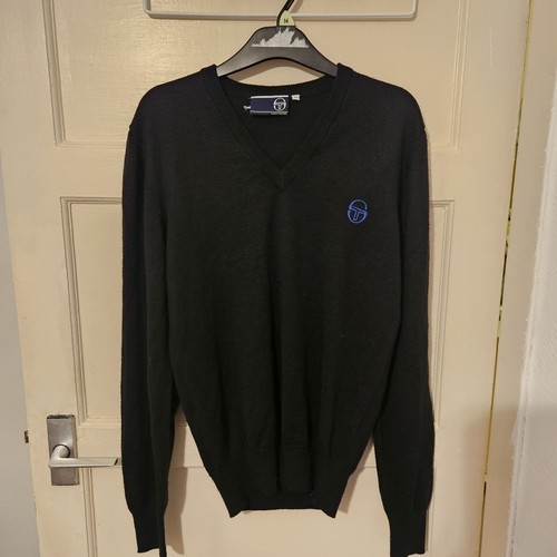 Sergio tacchini neck - v, jumper