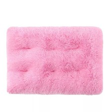 Dog Bed Crate Mattress Washable Anti-Slip Soothing Fluffy Plush Cushion Mat NEW