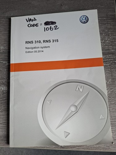 Rns 310 radio satnav - vw,