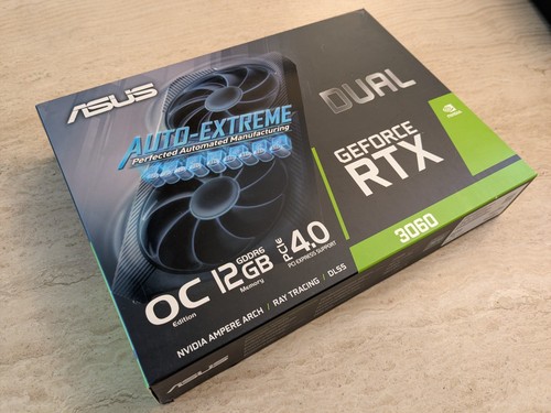 Asus dual geforce rtx 3060 - dual, oc