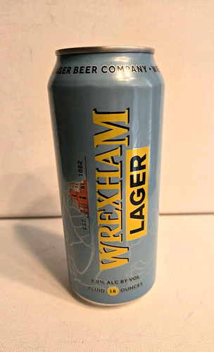 Wrexham lager 16 oz - a.f.c.,