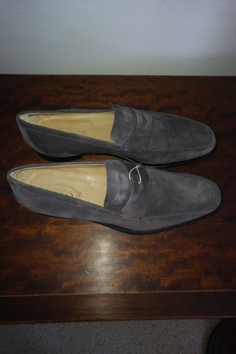 Tod suede shoes grey - tod's,
