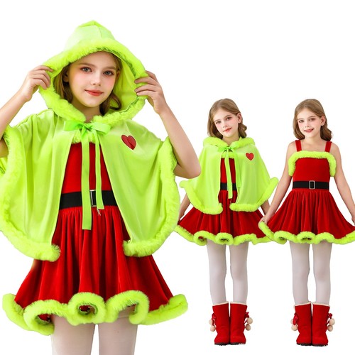 Girls christmas elf - christmas, costume