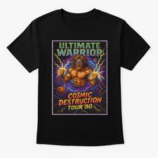 Ultimate Warrior Cosmic Destruction Tour  Wrestling Retro Unisex Adults & Kids