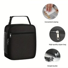 Thermal Insulated Lunch Bag Cool Bag Picnic Adult Food Storage Handbag Thickened