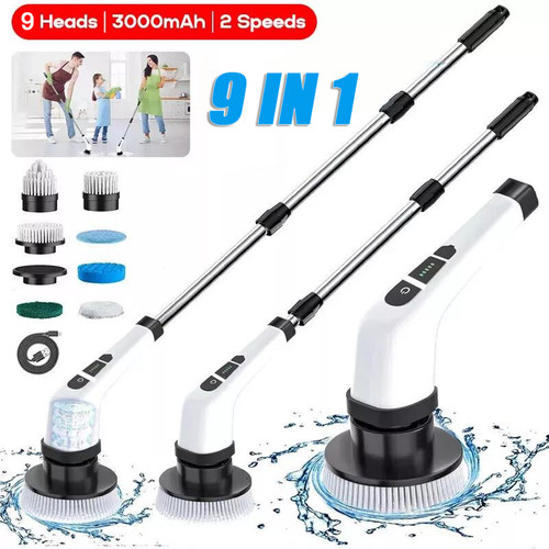 Electric spin scrubber - electric, 9-in-1
