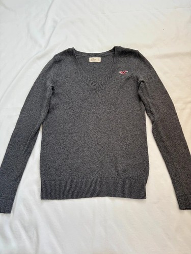 Hollister grey neck fine - hollister,