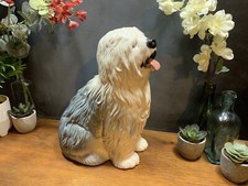 Large Beswick Fireside Dog Old English Sheepdog Seated