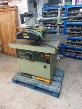 SCM T110 Spindle Moulder, Power Feed, Braked Motor, woodworking machine