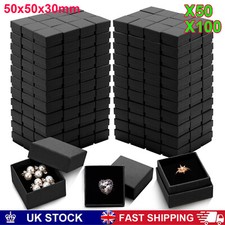 Black Cardboard Jewellery Gift