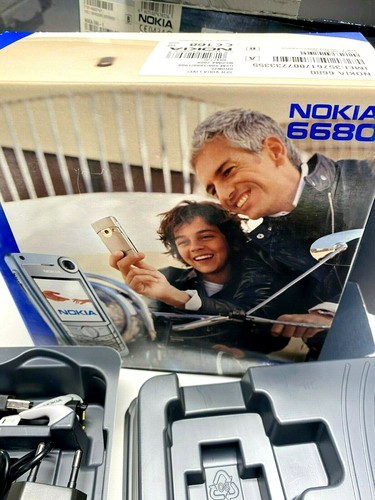 Nokia 6680 black mobile phone - black,