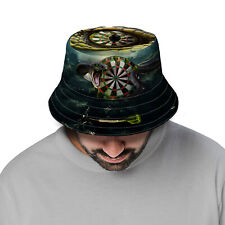 Darts Snake Design Bucket Hat