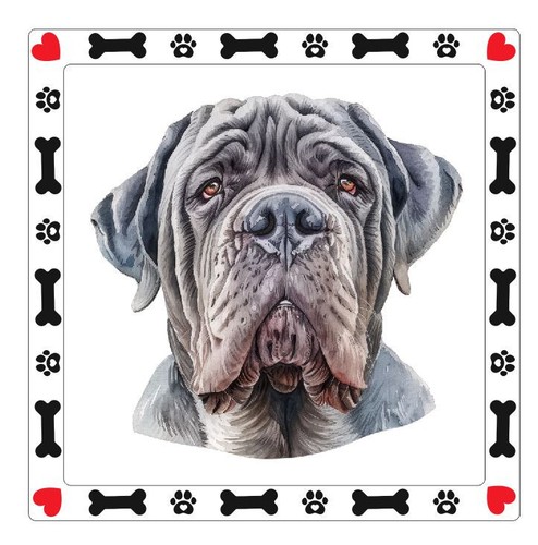 Neapolitan mastiff dog sticker - mastiff,