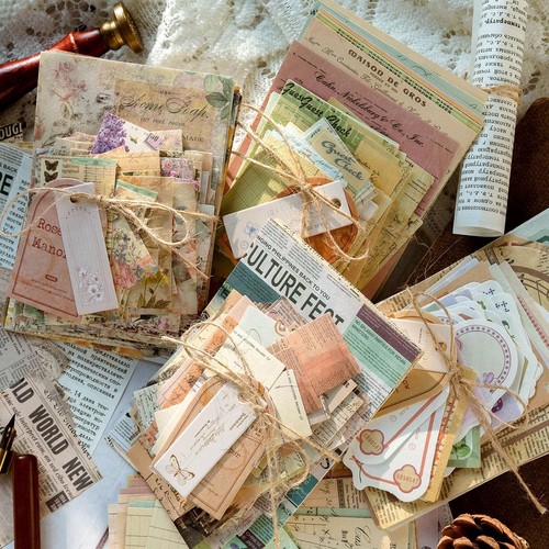 400 piece vintage - piece, scrapbook
