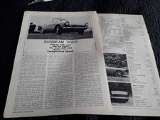 SUNBEAM TIGER - FORD POWERED