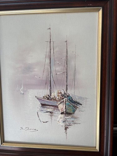 Original signed oil painting - original,