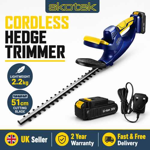 20v cordless hedge - cordless,